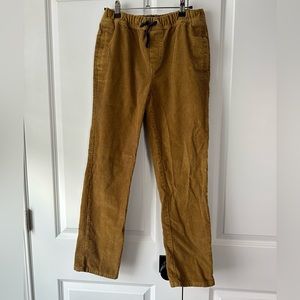 Mini Boden Boys Golden Brown Corduroy Pants (Size 13)